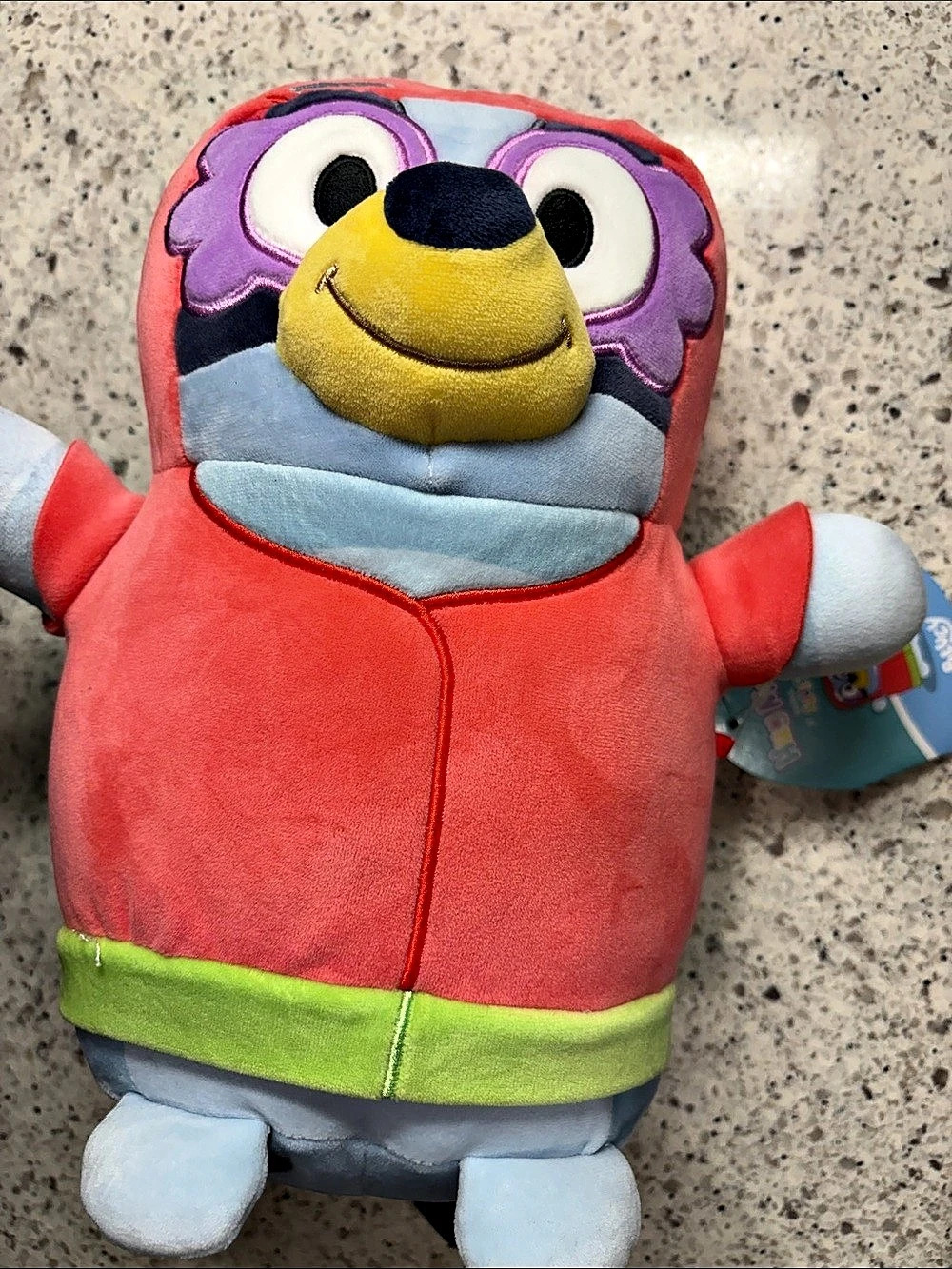 Bluey Hugmees Squishmallows Plush NWT